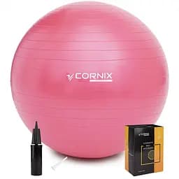 Мяч для фитнеса (фитбол) Cornix 75 см Anti-Burst XR-0024 Pink