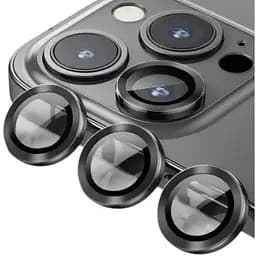 Захисне скло на камеру DK Lens Metal Ring Eagle Eye для Apple iPhone 14 Pro 015733 black