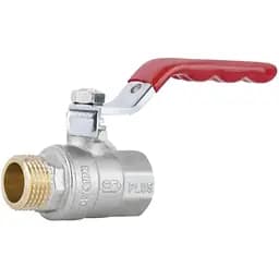 Кран шаровой Thermo Alliance Standart 1/2" ВН прямой, PN40, рычаг SD605NW15PN40