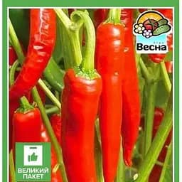 Семена Весна Перец Украинский горький Большой пакет 0.7 г (32709)