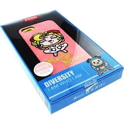 Чохол-накладка PUZOO TPU+TPU with stitchwork craft Star show iPhone 7/8/SE 2020 Pink Monroo - мініатюра 2