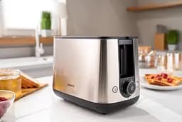 Тостер Ardesto Steel Collection T-K200 800Вт метал+пластик сріблястий+чорний - мініатюра 5
