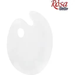 Палитра Rosa Studio деревянная овальная МДФ грунтованная 25х35 см. 