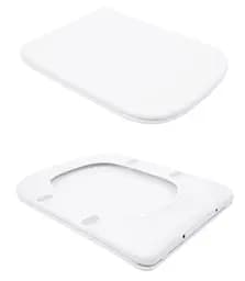 Унітаз підвісний Qtap Tern Ultra Quiet, з сидінням Slim Duroplast/ Soft-close/ Quick Release QT17332303AW - мініатюра 7