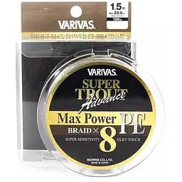 Шнур Varivas Super Trout Advance Max Power PE X8 150 m 12.9 kg 0.205 mm 1.5 (1102-РБ-688803)