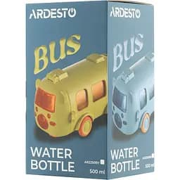 Пляшка для води Ardesto Bear Bus 500 мл біла (AR2250BE) - мініатюра 7