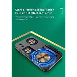 Зарядка Qi 4in1 Wireless Charger JYD-WC132 5-15W Watch/AirPods/Pencil/Phone чорна - мініатюра 5
