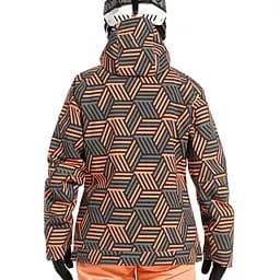 Жіноча куртка Rehall Kiki Womens 2023 XS Сірий-Рожевий - мініатюра 6