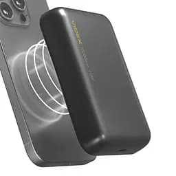 Повербанк з бездротовою зарядкою 10000mAh Videx VPB-W102 PD20W Grey (VPB-W102-G) - мініатюра 12