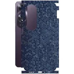 Защитная пленка StatusSKIN для Oppo A60 Корпус Винил Соты синие