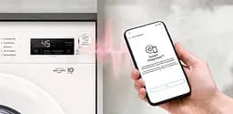 Пральна машина LG фронтальна, 6кг, 1200, A+++, 44см, дисплей, пара, інвертор, білий (F2Y1NS3W) - мініатюра 7