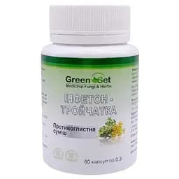 Инфетон - Тройчатка Противоглистная смесь GreenSet 60 капсул