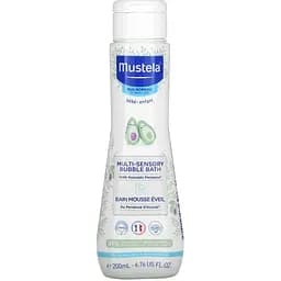 Пенистый гель для ванны Mustela Multi-Sensory Bubble Bath 200 мл