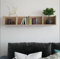 Полиця для книг Moreli Forte Erika 914x166x166 мм Дуб сонома (id27-0000-31-sonoma)