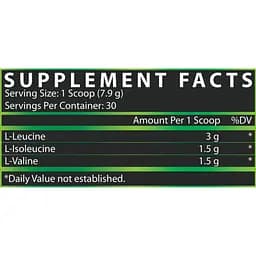 Амінокислота Nutrex Research BCAA 6000 237 г Green Apple - мініатюра 2