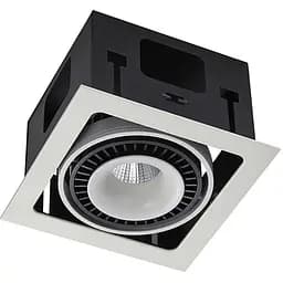 Точковий світильник Skarlat RGL7116-1 1×18W WH+BK 3000K