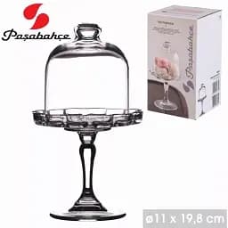 Тортівниця на ніжці Pasabahce Patisserie 19 см (96457) - мініатюра 3