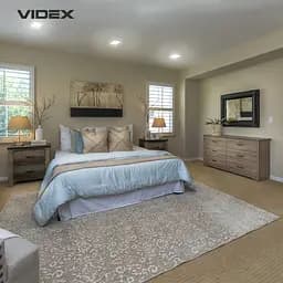 LED світильник безрамковий квадратний VIDEX 24W 4100K - мініатюра 3
