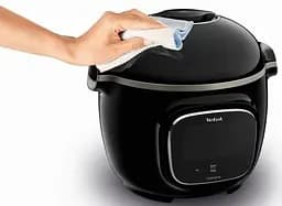 Мультиварка скороварка Tefal Cook4me Touch 1600Вт 6л сенсорне керування 13 програм чорний - мініатюра 9