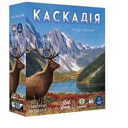 Настільна гра Lords of Boards Каскадія (Cascadia) (укр.) + унікальне промо! (LOB2305UA)