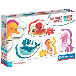 Пазл 4 в 1 Clementoni My First Puzzles Sea Life (20835)