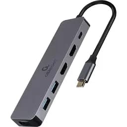 USB-Хаб Cablexpert A-CM-COMBO3-03, USB Type-C 3-в-1 (A-CM-COMBO3-03)