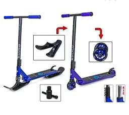 Самокат трюковий Scale Sports 49х10х80 см Синій 000231292 - мініатюра 3