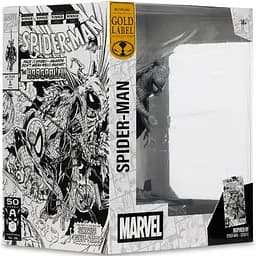 Фігурка Marvel Spider-Man - Collectible with Scene - Gold Label 0 - мініатюра 7
