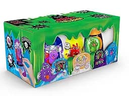 Вязкая масса 3 в 1 Magnetic Slime, Fluffy Slime, Crazy Slime Fluoric, украинская/русская, Danko Toys