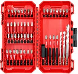 Набор бит и сверл Shockwave сталь кейс 48шт Milwaukee hoz0013162