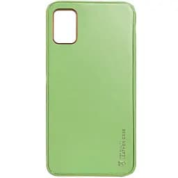 Шкіряний чохол Xshield для Samsung Galaxy A04s Зелений / Pistachio