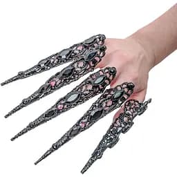 Когти в камнях Cristal, в наборе 5 шт