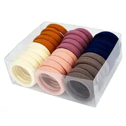 Резинки для волосся Бокс макс-2 La-beauty 0307-1112-2, 30 штук