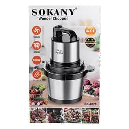 Чопер кухонний SOKANY SK-7028 із чашею на 3,5 л Sokany SK-7028 - мініатюра 7
