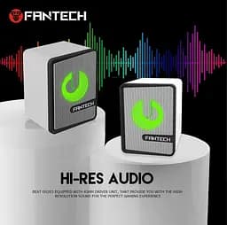 Комп'ютерні колонки Fantech GS 203 SPACE EDITION USB White - мініатюра 6