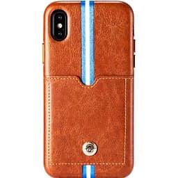 Чохол-накладка Remax Bert Series Case Apple iPhone X Brown