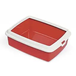 Туалет для кошек с рамкой MPS HYDRA MINI RED 43 x 31 x 12 см