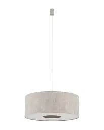 Підвісний світильник, люстра Nowodvorski 11665 Cedro M E27 1x25W IP20 світло-сірий