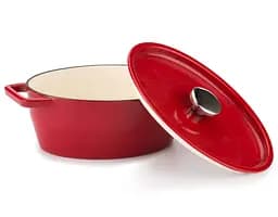 Каструля Pyrex Slow Cook чугунна 3.8 л червона (SC5AC29) - мініатюра 2