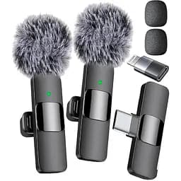 Мікрофон петличний бездротовий Mini Mic Pro USB Type-C 2 шт