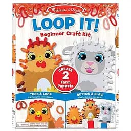 Бумажный кукольный театр Melissa & Doug Ферма (MD30194)