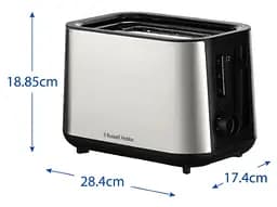 Тостер 27390-56 Heaton Brushed 2Slice Toaster Russell Hobbs teh0026451 - мініатюра 4
