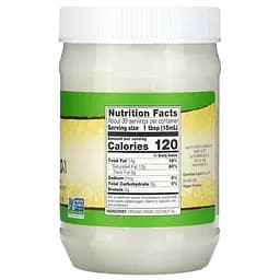 Замінник харчування Now Organic Virgin Coconut Cooking Oil 591 мл - мініатюра 2