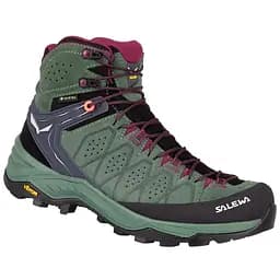 Ботинки Salewa WS Alp Trainer 2 Mid GTX 40,5 Фіолетовий-Зелений