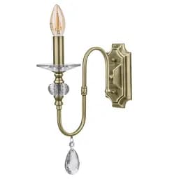 Бра Brille BCL-710W/1 E14 AB настінне накладне класичне