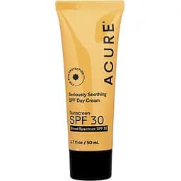 Успокаивающий дневной крем Acure Seriuously Soothing SPF 30 50 мл