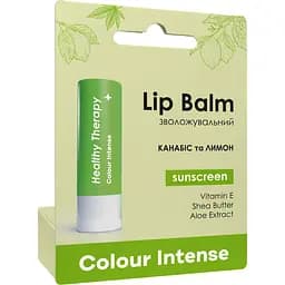 Бальзам для губ Colour Intense Healthy Therapy Зволожувальний 01 Канабіс і Лимон 5 г
