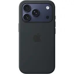 Чохол Silicone Case with Button, Animation & MagSafe для Apple iPhone 17 Pro Black AAA [153242] - мініатюра 3