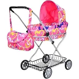 Дитяча коляска Melogo 9325 EVA рожева