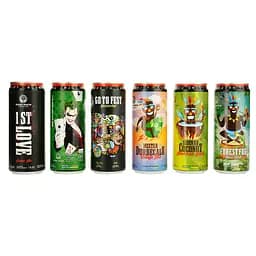 Набір пива Mikki Brew Winner, 4,9-8,5%, 1,98 л (6 шт. по 0,33 л) - мініатюра 2